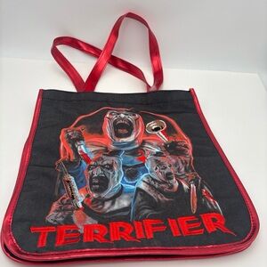 Spirit Terrifier Black and Red Tote Bag